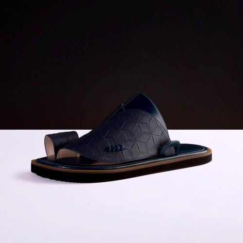 حذاء شرقي رجالي فخم لون كحلي MA209