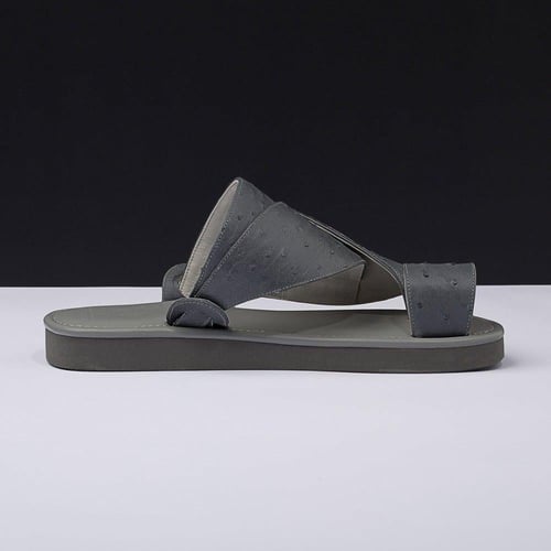 حذاء رجالي شرقي جلد نعام طبيعي MR302