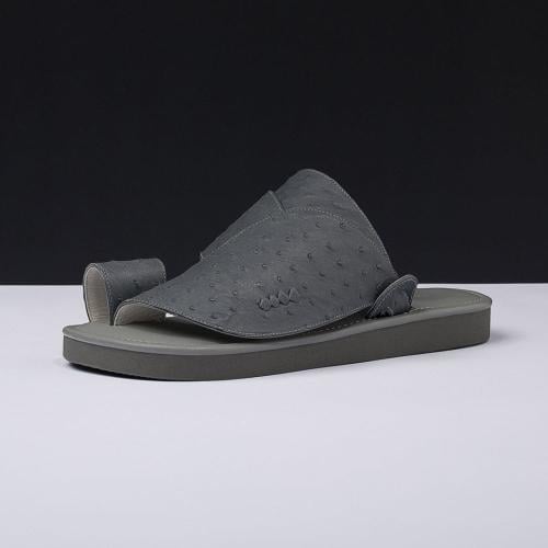 حذاء رجالي شرقي جلد نعام طبيعي MR302