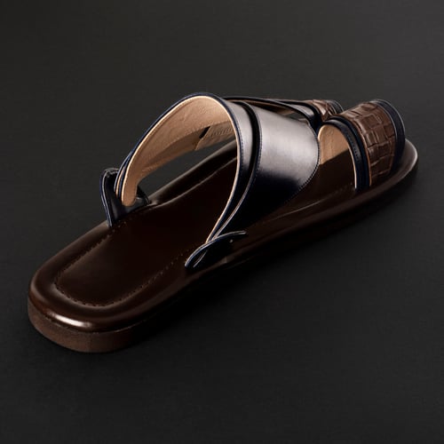 حذاء شرقي نقشة جلد التمساح MM02