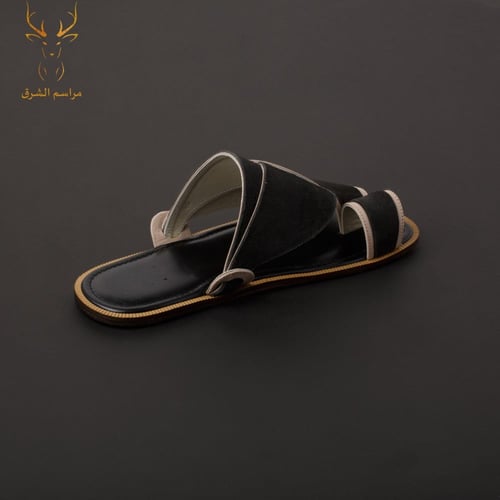 حذاء رجالي فخم لون اسود