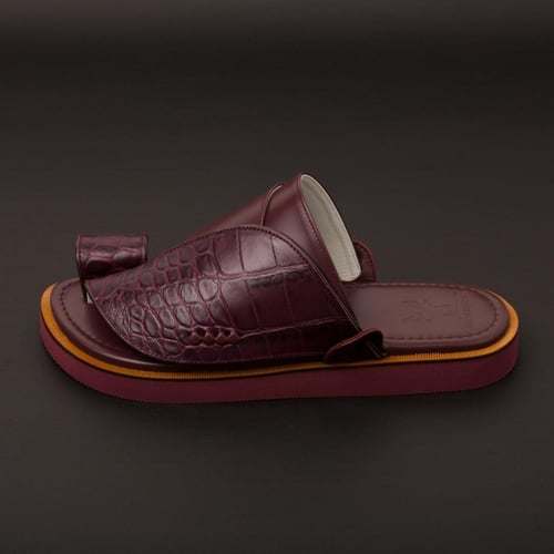 حذاء شرقي نقشة التمساح ايطاليMK16