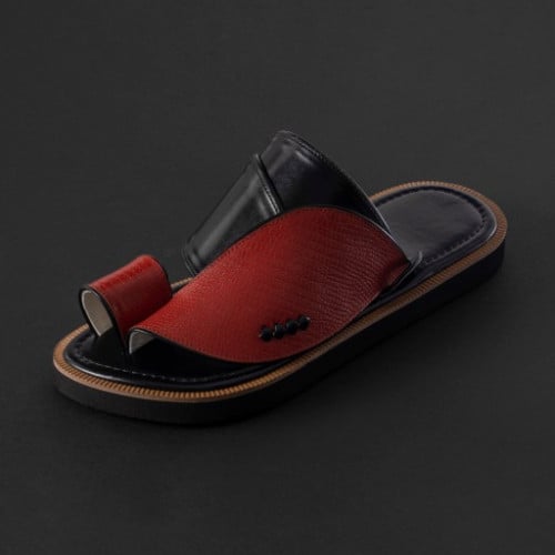 حذاء شرقي بنقشة جلد السحلية wm45