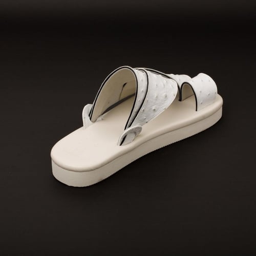 حذاء رجالي شرقي ابيض جلد طبيعي MH136