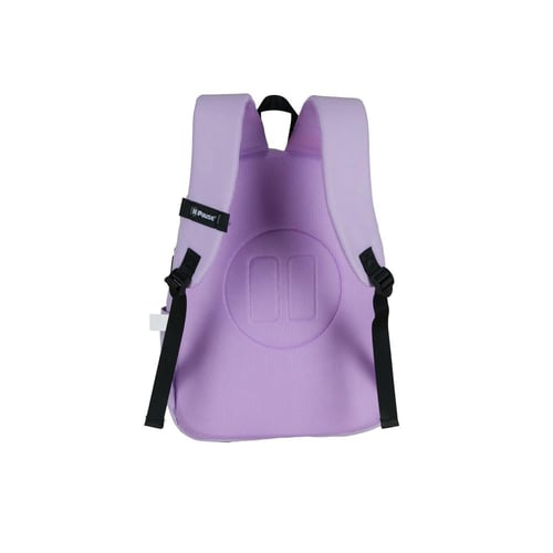 بوز شنطةظهر17" بنفسجي ومقلمية