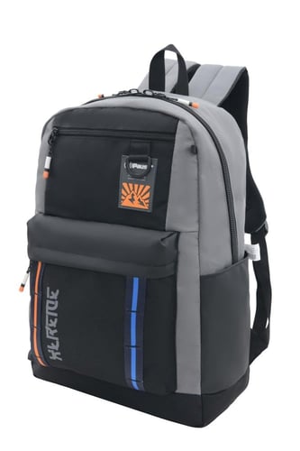 بوز شنطة ظهر17.5"مع مقلمية اسود بعبارة