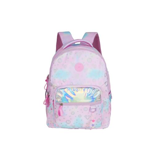 بوز شنطة ظهر18"مع مقلمية وردي لماع