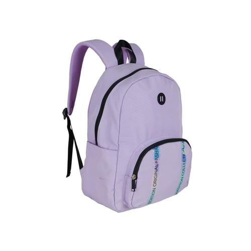 بوز شنطةظهر17" بنفسجي ومقلمية