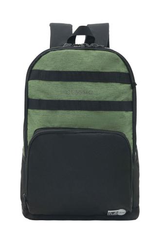 فل ستوب شنطة ظهر18"زيتي مع مقلمية