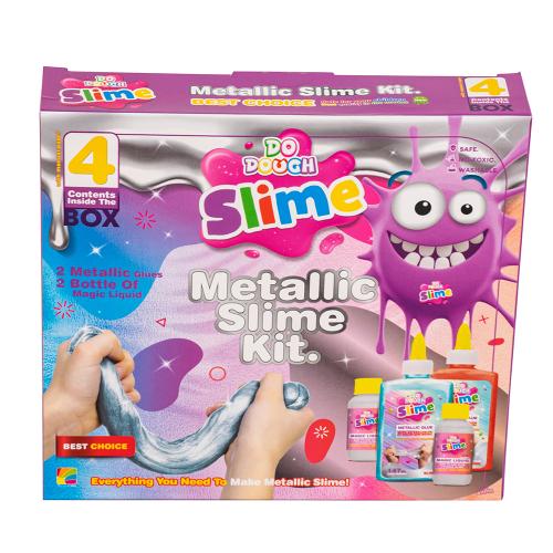 مجموعة سلايم غراء ميتاليك مع منشط