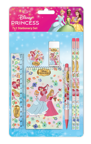 Princesses stationery tool set 7 pieces – an elega...