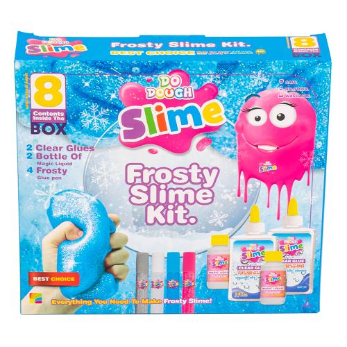 مجموعة سلايم غراء شفاف مع منشط وغراء لامع