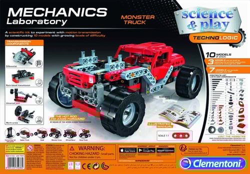 كلمنتوني لعبة بناء السيارة الجيب