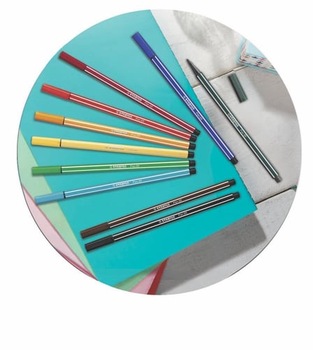 ستابيلو قلم 68- طقم 10 أقلام