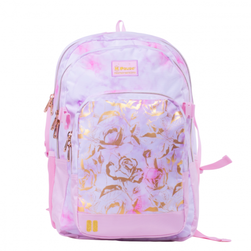 بوز شنطة ظهر مدرسية للبنات 17.5 بوصة مع مقلمة بتصم...