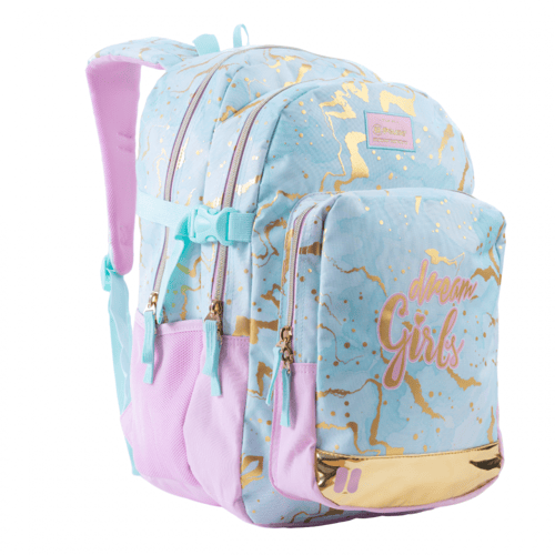 بوز شنطة ظهر أنيقة للطلاب مقاس 17.5 بوصة ، جيبين ر...