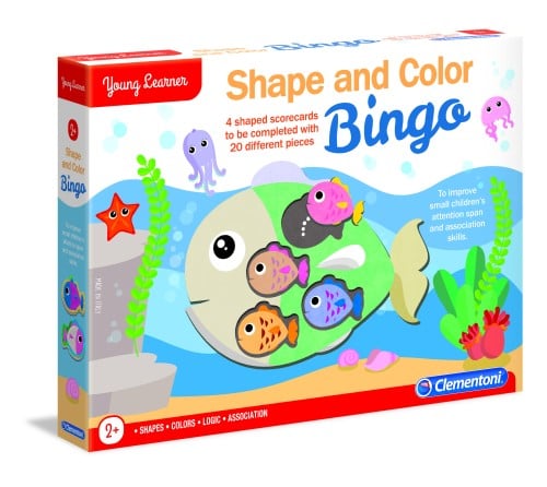 كلمنتوني - لعبة الاشكال والالوان بينجو