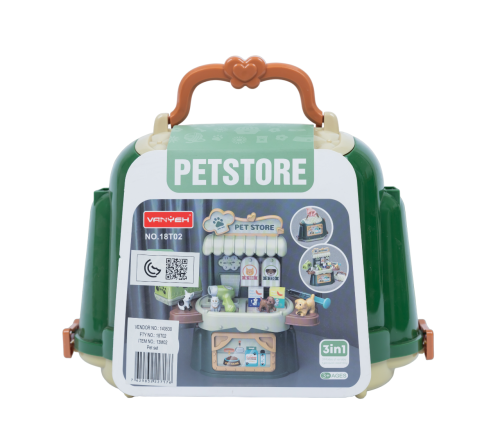 مجموعة متجر الحيوانات الأليفة للأطفال 23 قطعة، مجم...