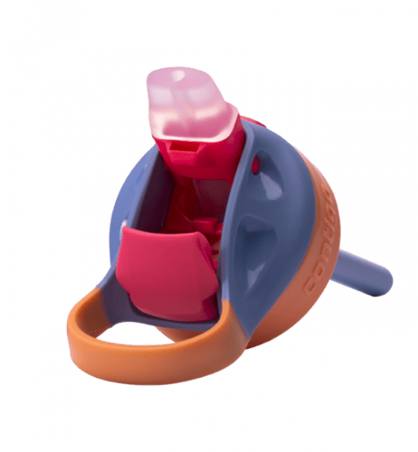 كونتيجو زمزمية اطفال 420مل زهري