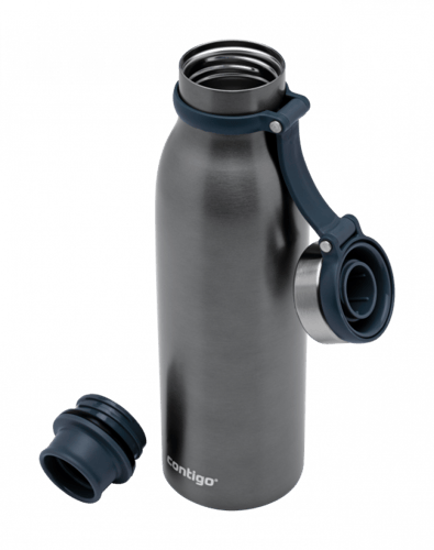 كونتيجو زمزمية ستانلس 590 رمادي لامع