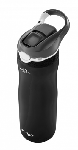 كونتيجو زمزمية ستانلس 590مل اسود