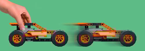 كلمنتوني لعبة بناء الباجي رباعي السحب