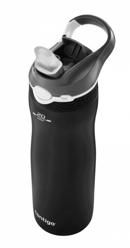 كونتيجو زمزمية ستانلس 590مل اسود