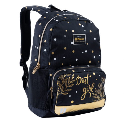 بوز شنطة ظهر أنيقة للطلاب مقاس 17 بوصة ، جيب رئيسي...