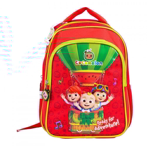 شنطة ظهر كوكوميلون13انش احمرواخضر