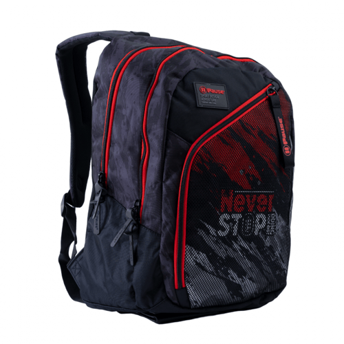 بوز شنطة ظهر أنيقة للطلاب مقاس 17.5 بوصة ، جيبين ر...