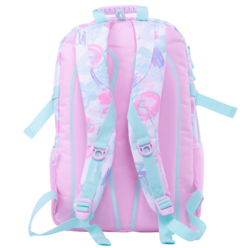 بوز شنطة ظهر ملونة للطلاب مقاس 17.5 بوصة ، جيبين ر...