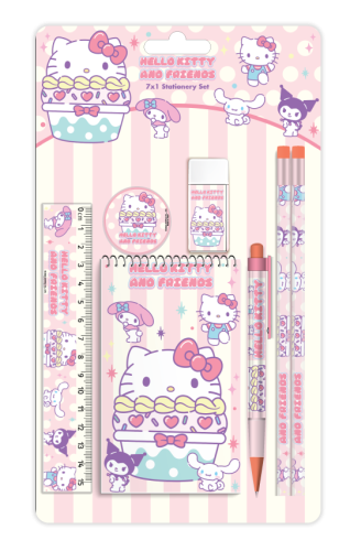Hello Kitty stationery tool set 7 pieces – a nice...