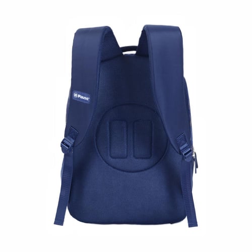 بوز شنطة ظهر18"مع مقلميةفراشات ازرق