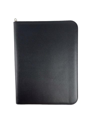 كلاس شنطة أعمال جلد بسحاب إغلاق، شنطة منظمة مع آلة...