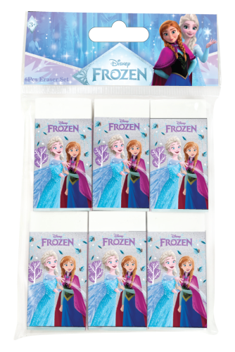 Frozen eraser 6 pieces in bag open – magical erase...