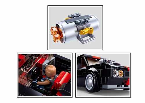 سلوبان قطع تركيب سيارة معدلة 2في1 328 قطعة