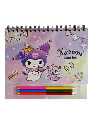 Kurumi drawing notebook with colors – an elegant n...