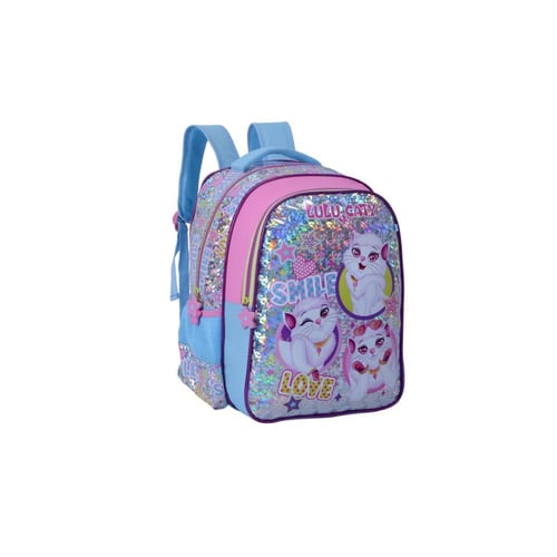 لولوكاتي شنطة ظهر16"مع مقلمية شخصيات