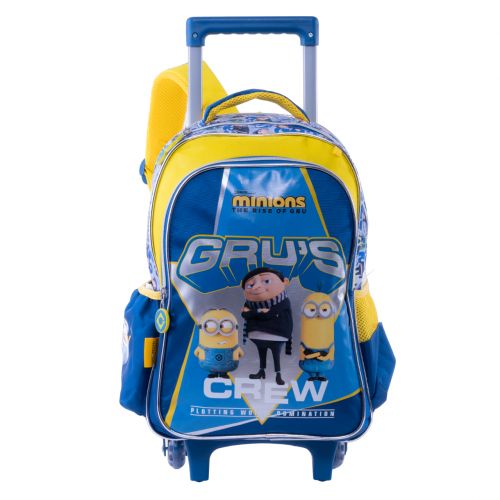 مينيونز شنطة ترولي مدرسية للبنات والأولاد 16 بوصة...