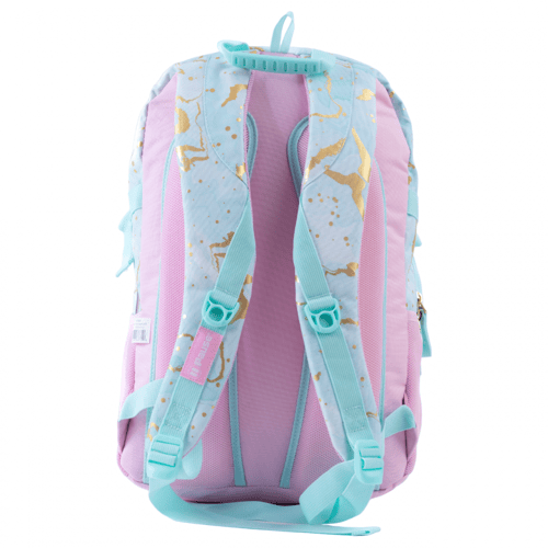 بوز شنطة ظهر أنيقة للطلاب مقاس 17.5 بوصة ، جيبين ر...