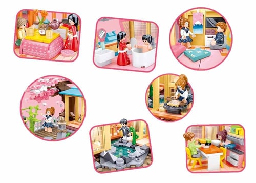 سلوبان قطع تركيب بناتي قاعة إحتفالات 1021 قطعة