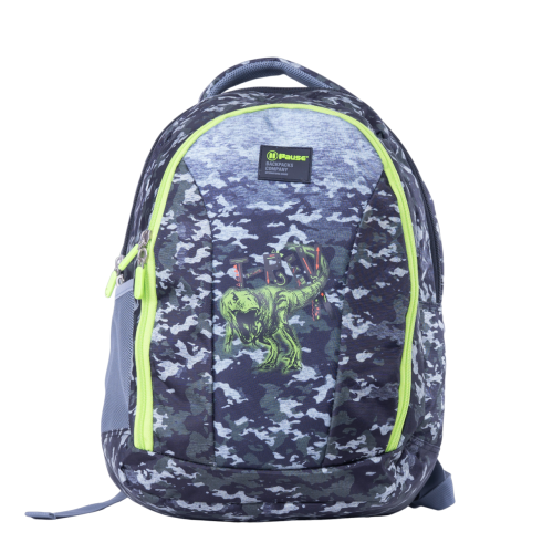 وز شنطة ظهر مدرسية 17 بوصة مع مقلمة بتصميم تي ريكس...