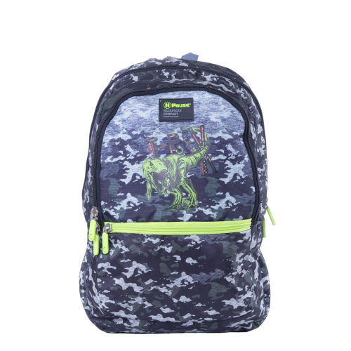 بوز شنطة ظهر مدرسية 16.5 بوصة مع مقلمة بتصميم تي ر...