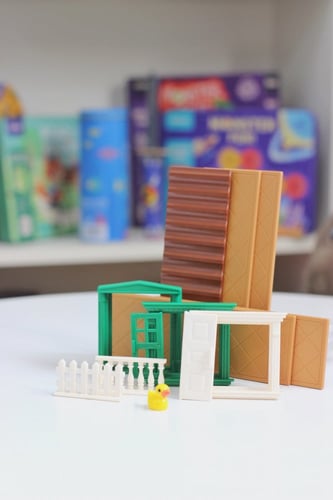 اصنع منزلك بالبلوك الطبيعي380 قطعه