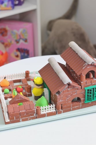 اصنع منزلك بالبلوك الطبيعي380 قطعه