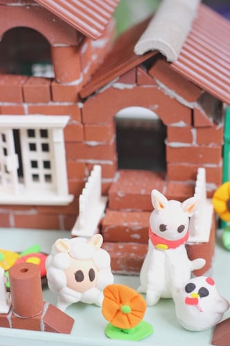 اصنع منزلك بالبلوك الطبيعي380 قطعه