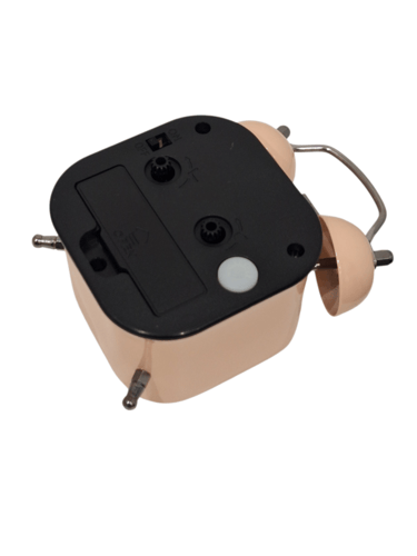 ساعة منبه مع اضاءة جانبية بالوان مميزة