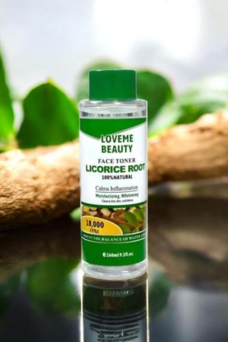 تونر عرق السوس للوجه