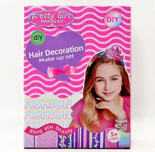 مجموعة تزيين الشعر والمكياج