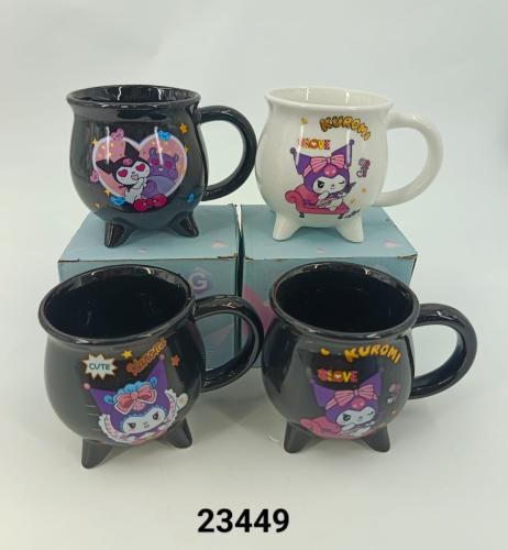 كوب سيراميك كرومي قطعة واحدة